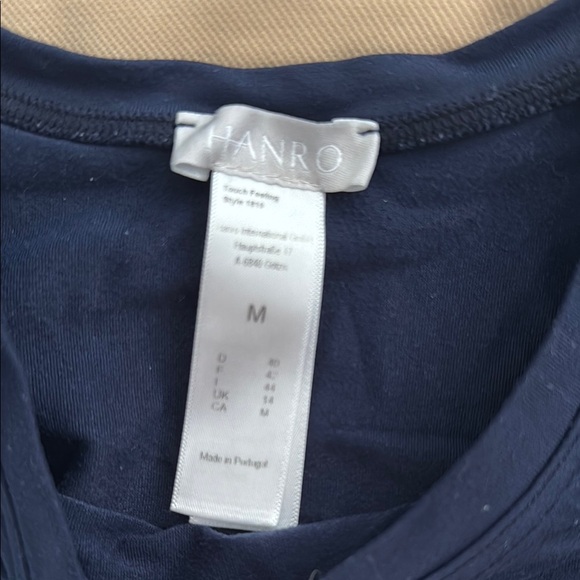 Hanro Touch Feeling Crop Top Bralette sz M - Picture 2 of 6